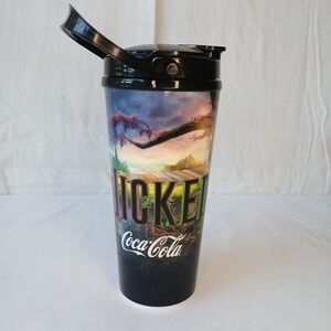 Universal Studios Epic Wicked Souvenir Cup Freestyle Coca Refillable Tumbler Mug